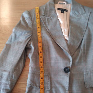 Banana Republic Pink & Black Blazer 0